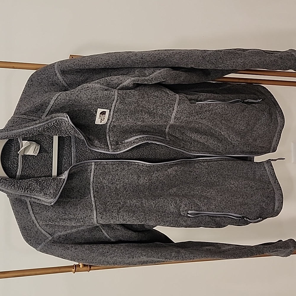 The North Face Men's Charcoal Zip-Up jacket